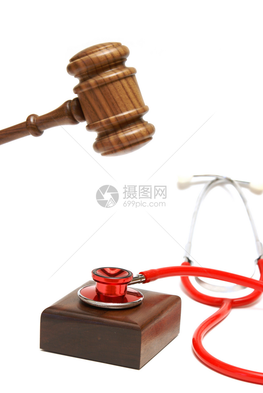 医学和法律诉讼木头罪行司法刑事医生权威起诉药品仪器图片
