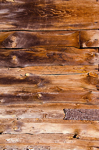 由板制的旧旧废弃农村住房墙房子国家建筑飞溅刑事拘留木头框架木板乡村背景