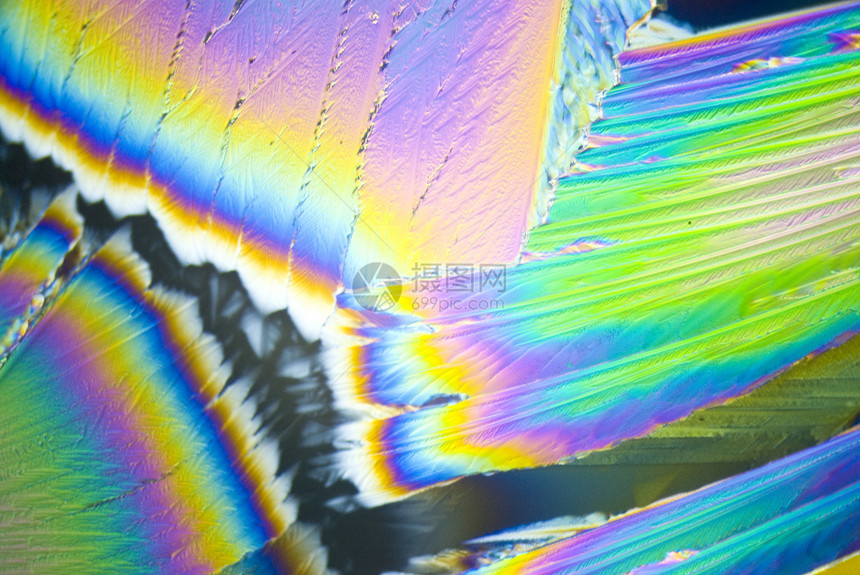 岩酸缩微晶体照片冥想水晶科学活力精神结晶显微镜精力健康图片
