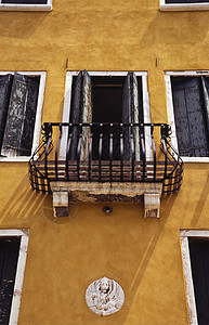 意大利威尼斯Balcony背景图片