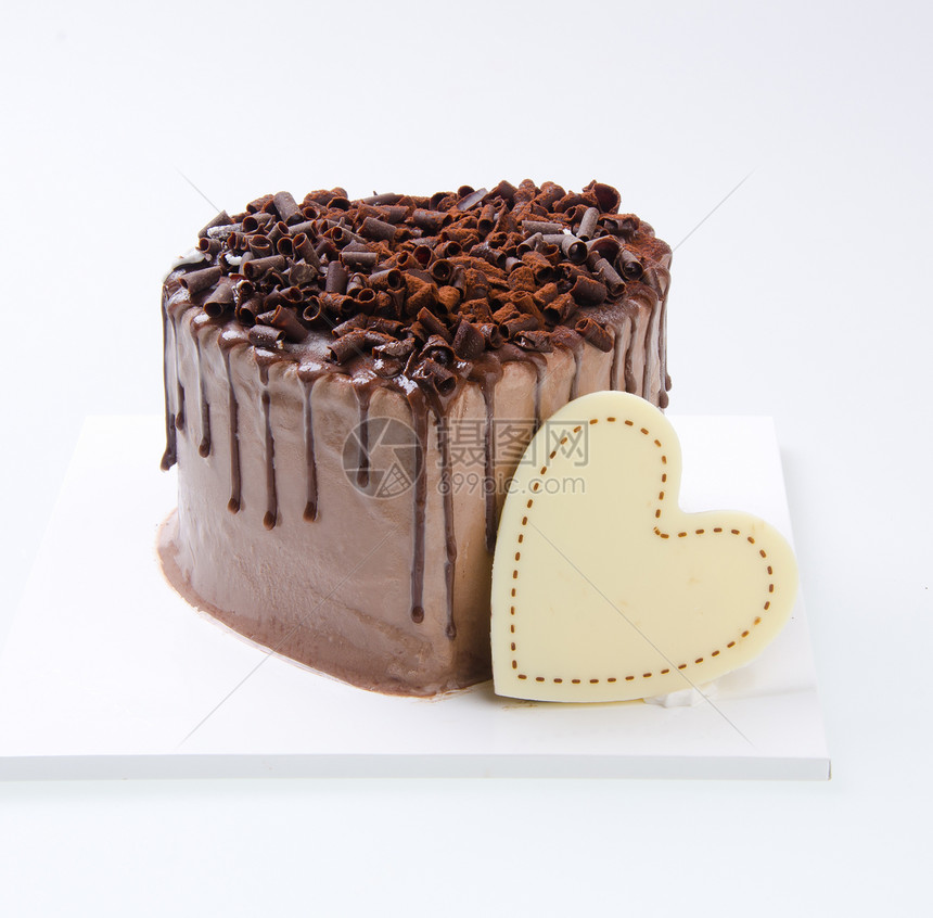 蛋糕 背景的冰淇淋蛋糕巧克力美食味道发射摆设甜点宏观肥胖紫色茶点图片