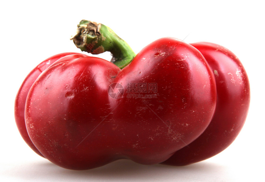 红辣椒投影活力红色胡椒蔬菜色彩香料白色颜色食物图片
