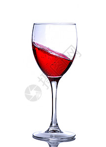 红酒庆典红色液体酒精食物派对服务酒杯白色餐厅背景图片