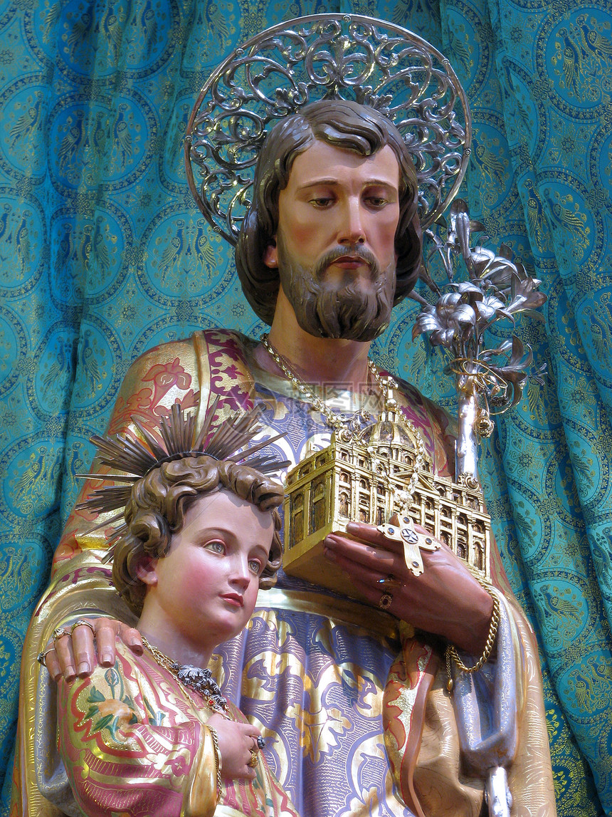 圣古泽普雕塑宗教信仰庆典图片