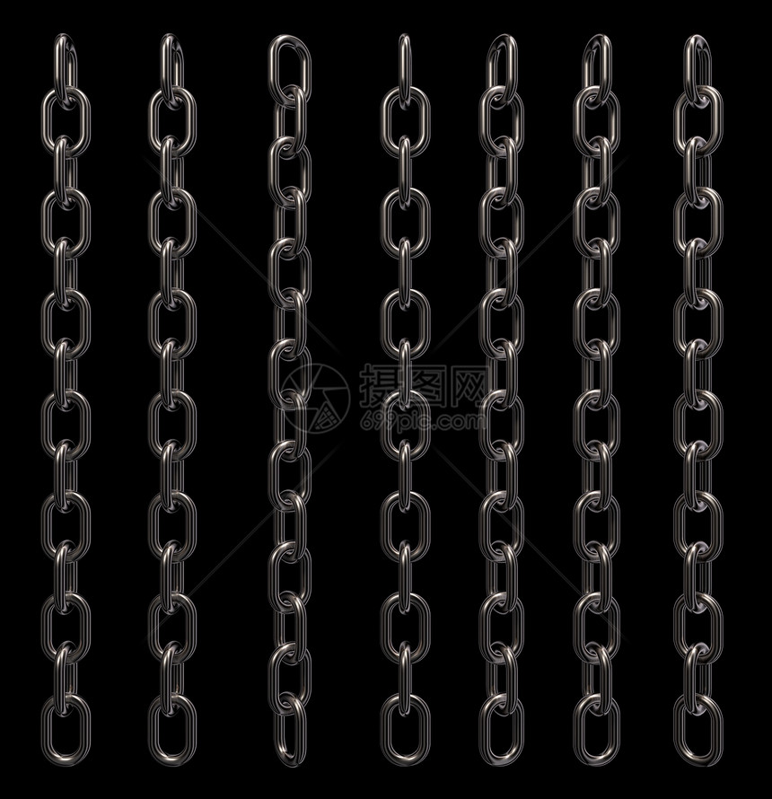 金属链金属安全插图力量工具框架工业图片