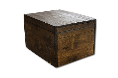 木头盒子木盒安全珠宝贮存金子家具财富雕刻海盗木头胸部背景