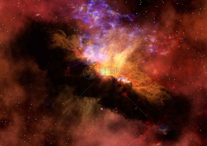 成为光星星云星系科学灰尘绘画敬畏螺旋星座勘探星云紫色图片