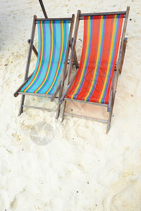 Chapise 休息室躺椅假期游客风景热带海洋椅子旅行背景图片