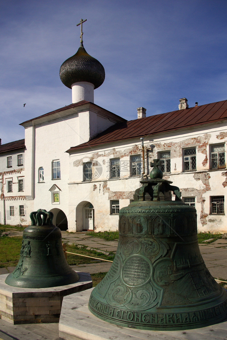 俄罗斯索洛维茨基修道院的钟声图片