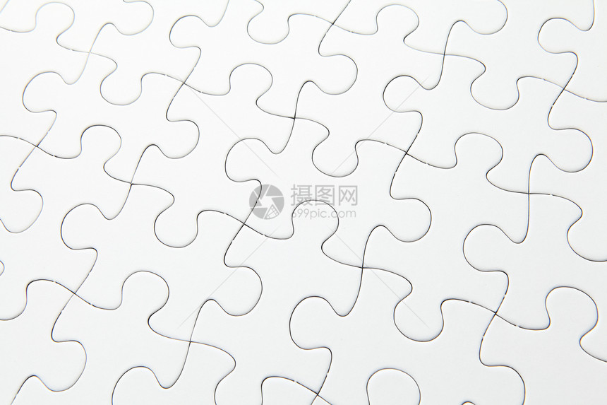 空白拼图拼图解决方案游戏商业白色玩具图片