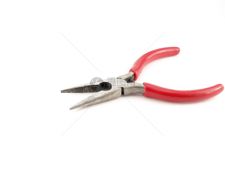 组合电钳功能性用途金属用具工具安全红色维修剪刀厨房图片