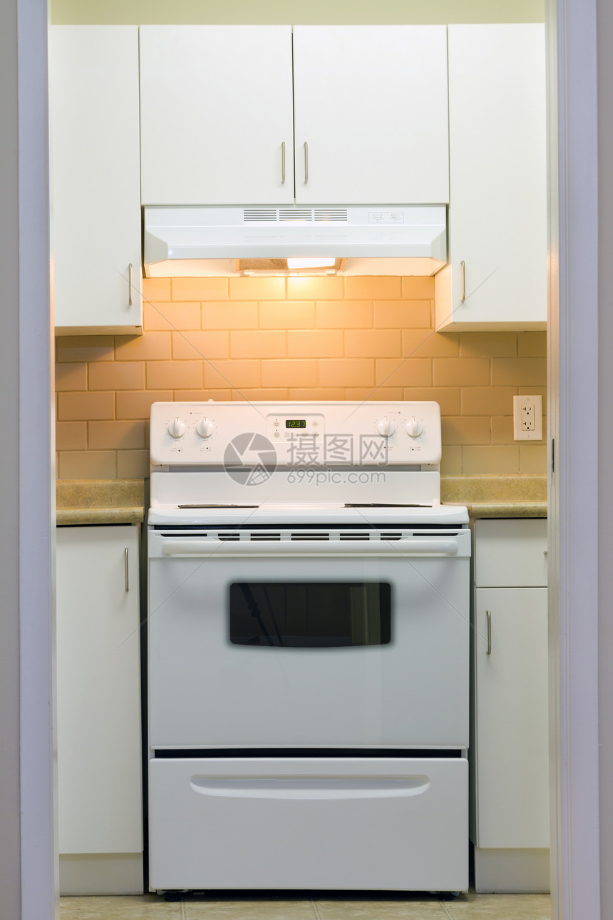 厨房内烹饪住宅装饰地面陈列柜摄影风格奢华用餐微波图片