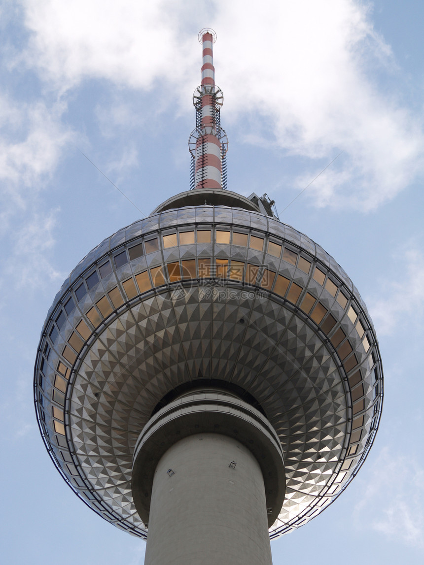 柏林电视塔城市建筑播送商业技术气势地标餐厅旅行金属图片