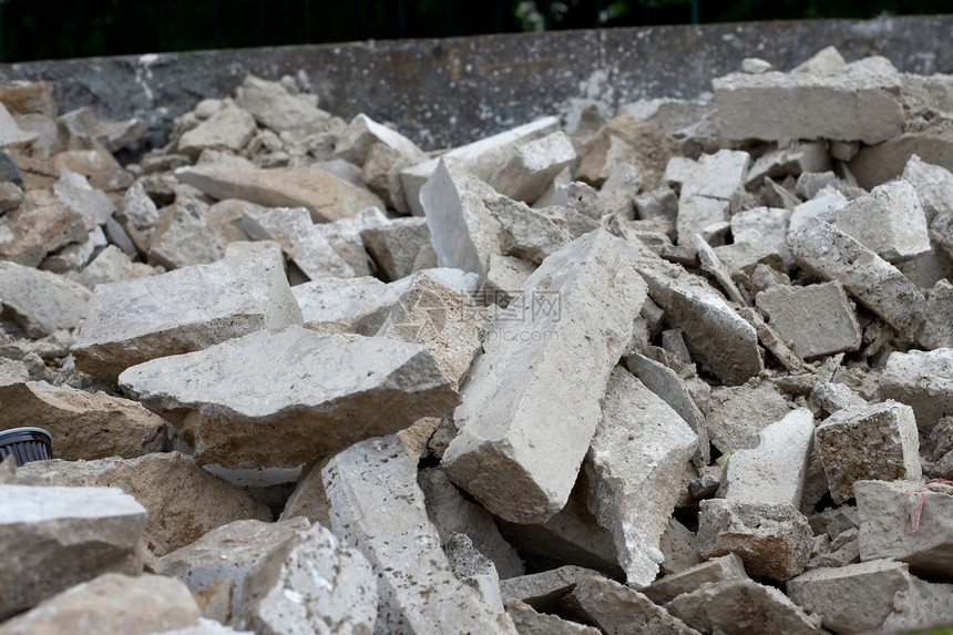 碎片建筑金属残骸灾难灰色灰尘垃圾废墟地震工业图片