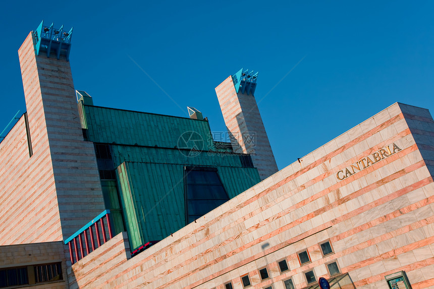 西班牙坎塔布里亚桑坦德市国会大楼图片