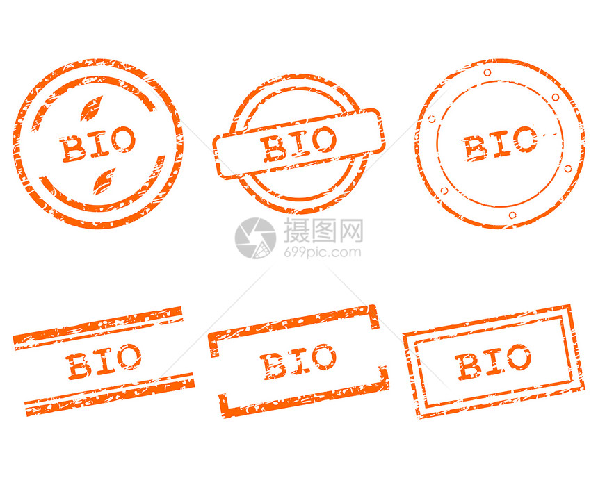 生物邮票插图橙子烙印商业墨水橡皮标签打印贴纸海豹图片
