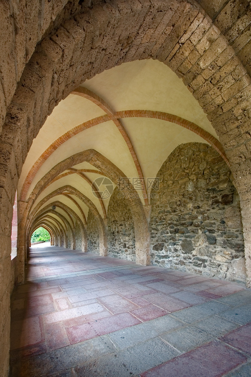 西班牙拉里奥哈Valvanera修道院拱门图片