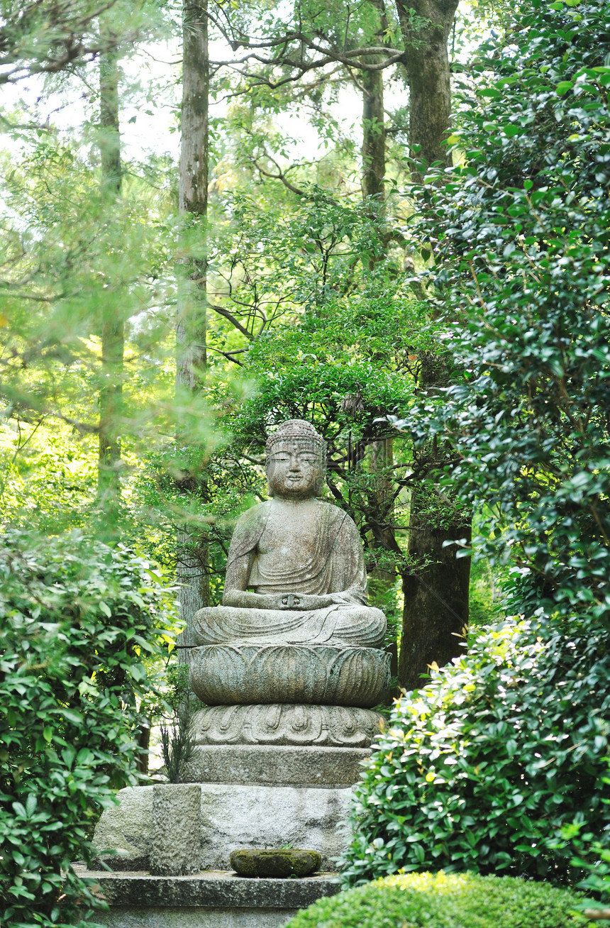 佛像艺术绿色文化历史性精神上帝宗教传统佛教徒石头图片