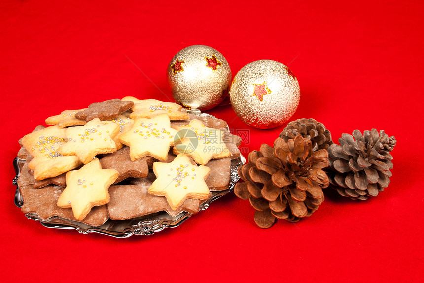 圣诞饼干糕点吃饭水平玩具黄油糖果香味图片