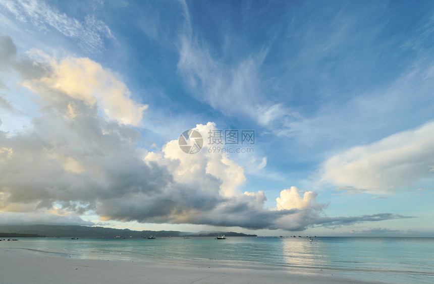 海上天空荒野海景海岸线边缘风景海洋假期地平线蓝色热带图片