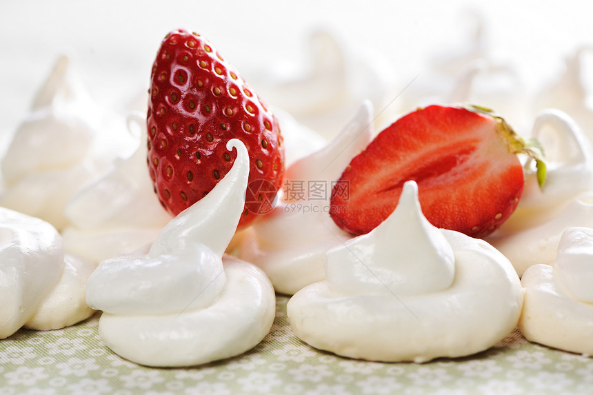 奶红蛋白庆典小吃宏观浆果糖果食物派对糕点甜点盘子图片