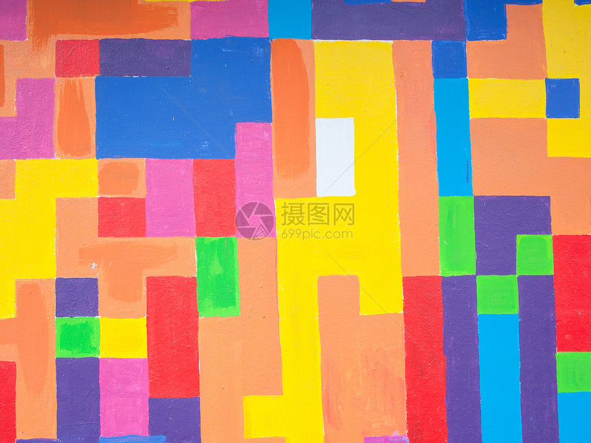 壁墙颜色模式彩虹玩具房子建设乐趣闲暇创造力绘图建筑图片