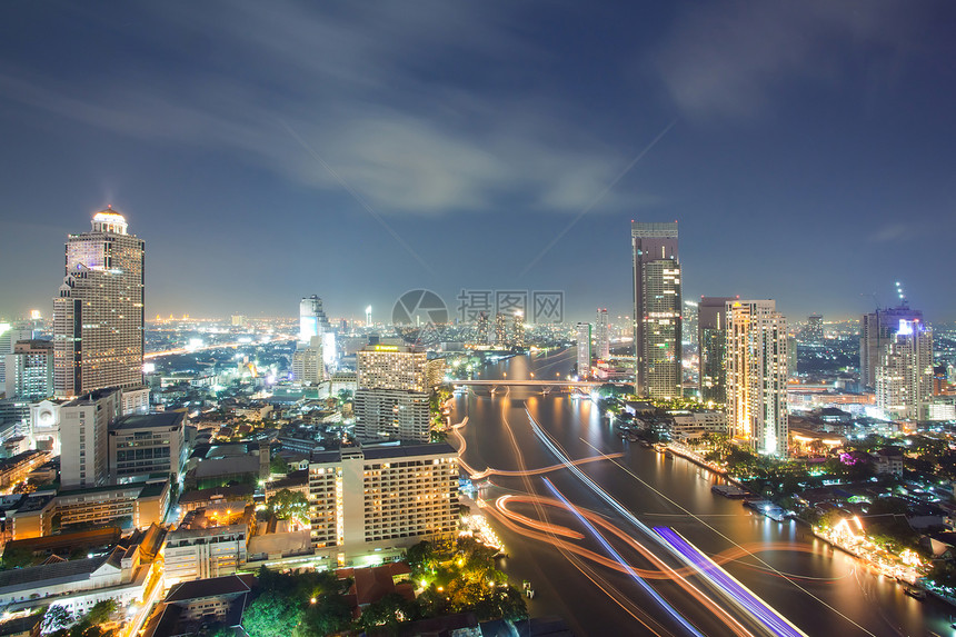 曼谷空中天线首都办公室世界建造基础设施建筑天空市中心景观风景图片
