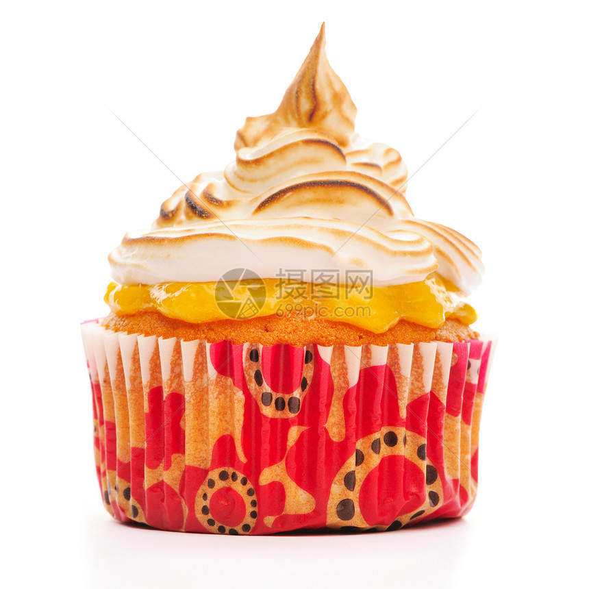 蛋糕加奶油装饰鞭打食物杯子生日漩涡甜点小吃糕点冰镇图片