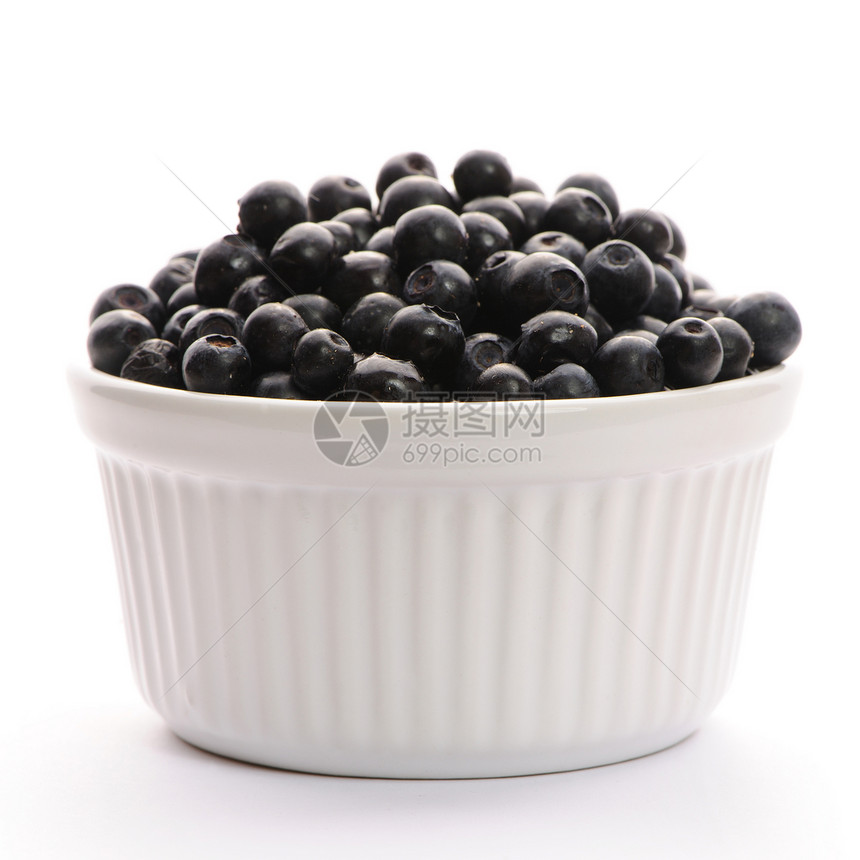 蓝莓在碗中的碗黑色盘子饮食食物水果团体甜点蓝色浆果图片