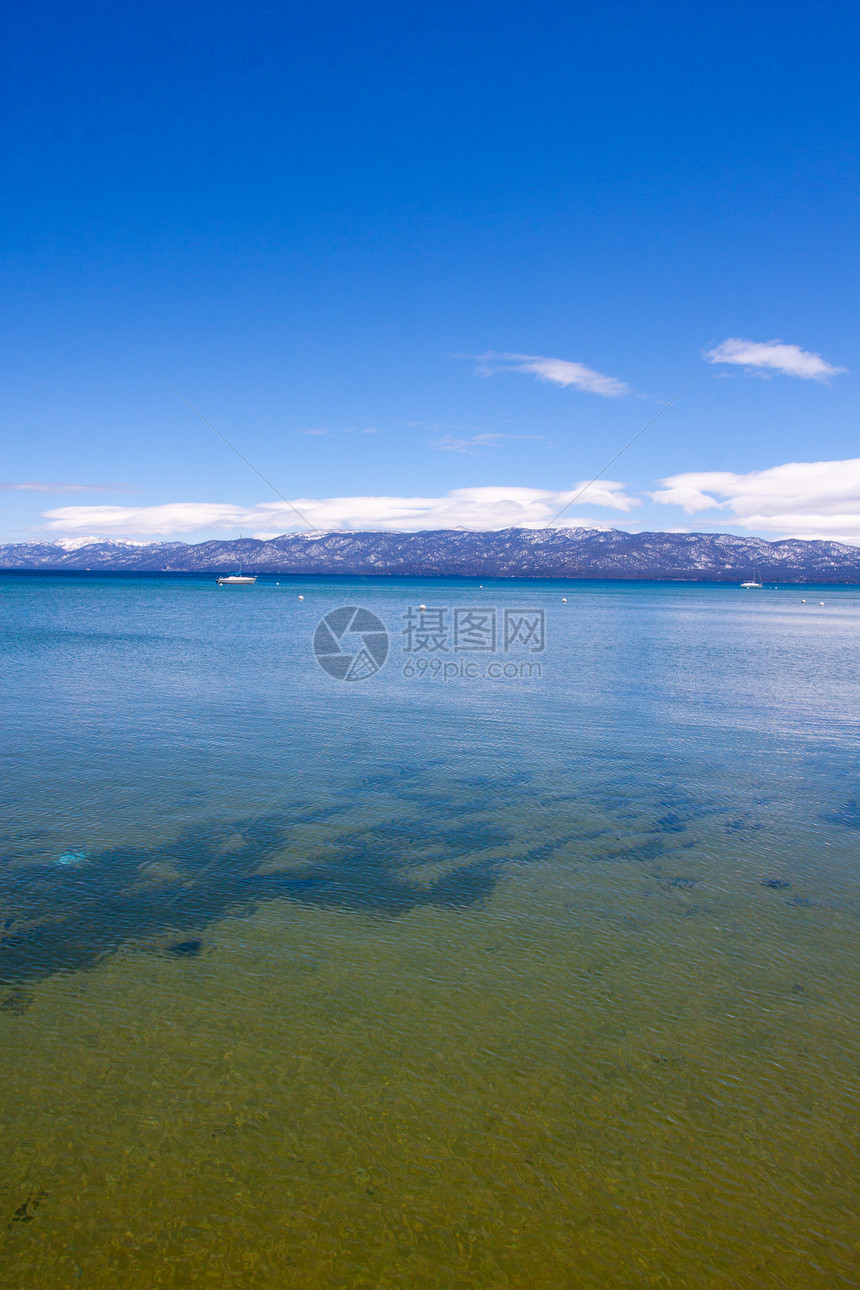 Tahoe湖度假山脉假期旅行水库清水旅游目的地湖泊图片