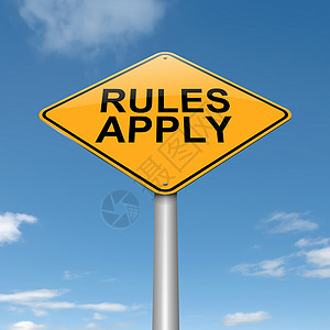 适用规则程序法律准则手册风险红色磁带白色插图安全背景图片