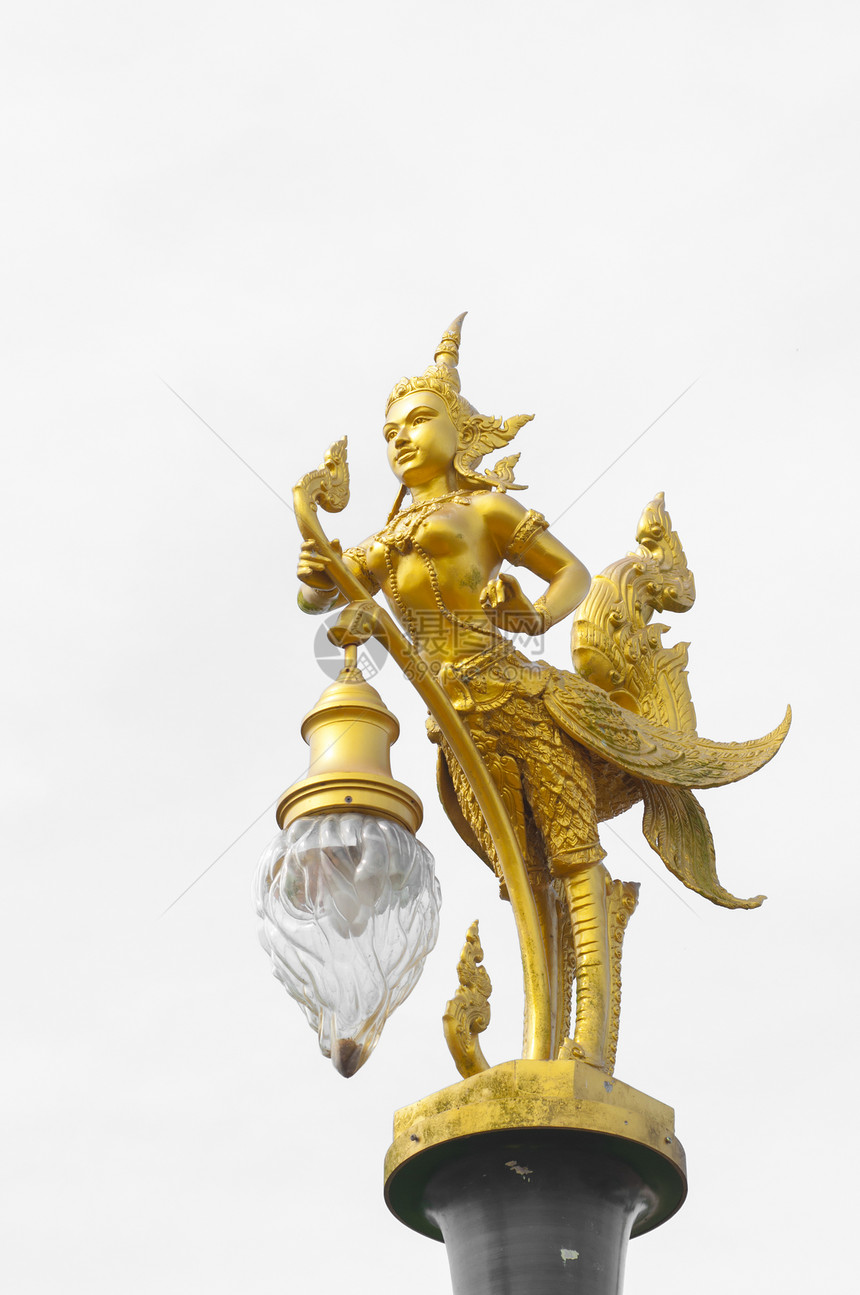 天使的金雕像金子天空女士佛塔异国文化艺术家情调繁荣宝塔图片
