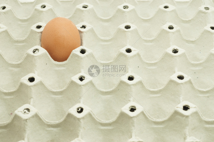 包件中特写一个鸡蛋包装棕色生活宏观营养白色厨房纸板团体农场图片