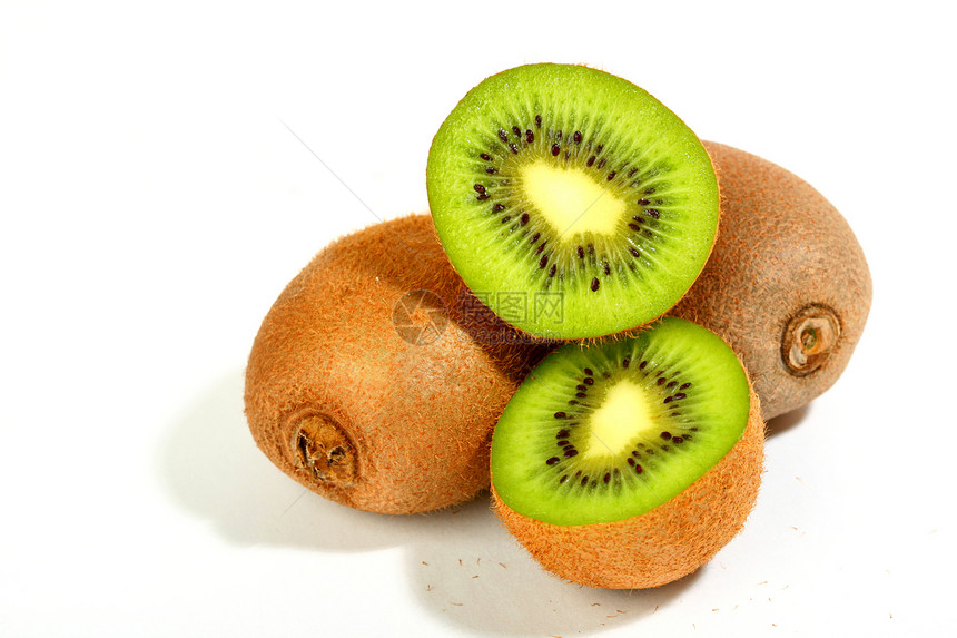 与世隔绝的kiwi植物热带宏观早餐美食食物营养叶子小吃甜点图片