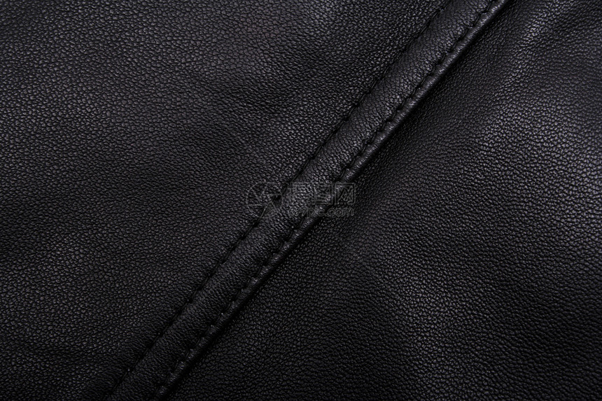 黑色皮革纹理折痕金属皮肤口袋紧固件材料织物缝纫墙纸颗粒状图片
