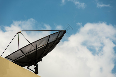 电视噪波黑电缆电视卫星天线背景