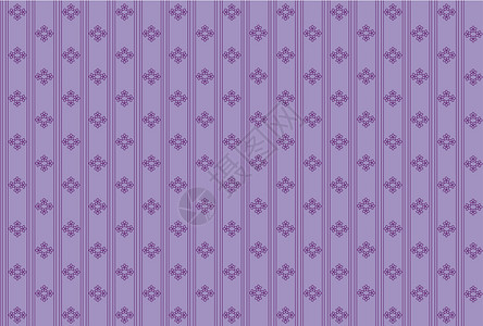 带鲜花的无缝模式季节植物庆典明信片装饰品紫色背景图片