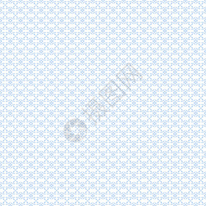 无缝花纹条纹蓝色绘画墙纸白色叶子插图背景图片