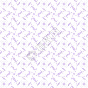 无缝裁缝花类模式裙子紫色美丽装饰墙纸材料风格白色圆形织物背景图片