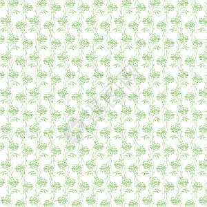 无缝裁缝花类模式绘画创造力绿色墙纸白色装饰叶子条纹插图背景图片