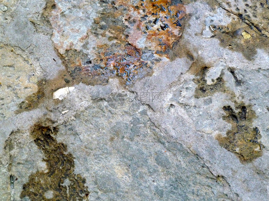 旧石块石头风化材料水泥图片