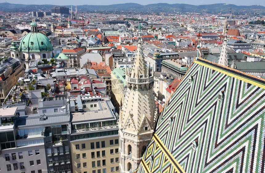 奥地利维也纳城市房子景观建筑宗教旅行建筑学首都中心天空图片