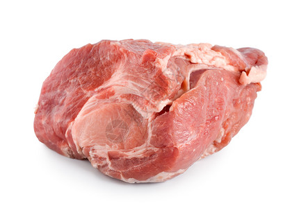 原生猪肉白色红色水平粉色食物背景图片