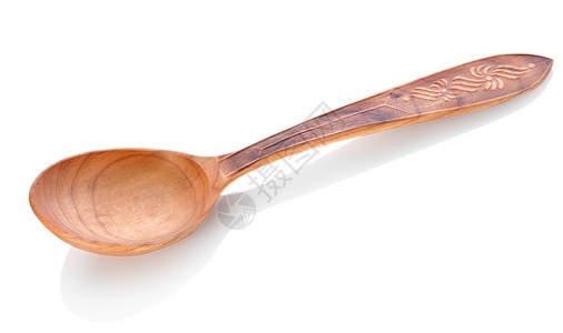 木勺用具厨房水平木头对象勺子摄影炊具背景图片