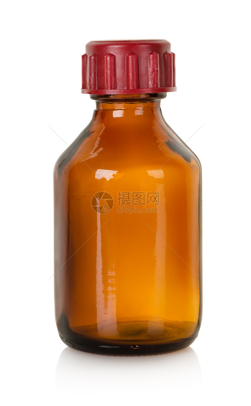 瓶药白色保健玻璃棕色实验室医学药品化学医疗药剂图片