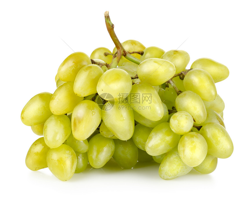 一群葡萄食物绿色照片健康饮食白色水果图片