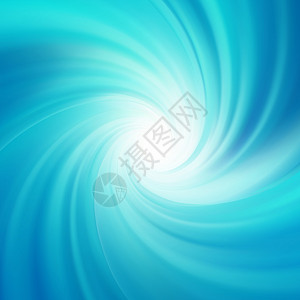 蓝色自转水 EPS 8数字化曲线溪流涟漪运动液体漩涡隧道螺旋车削插画
