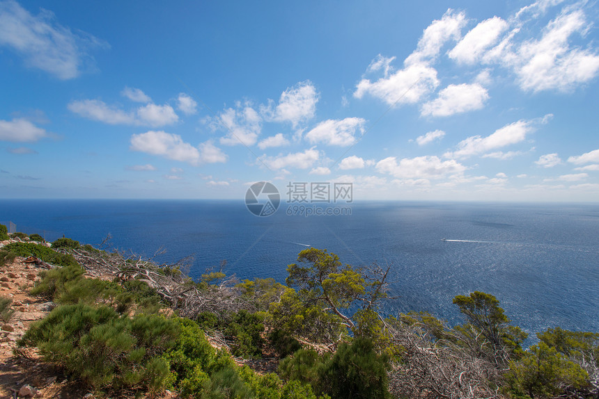 海岸假期历史性岩石港口海洋悬崖闲暇奢华天堂海岸线图片