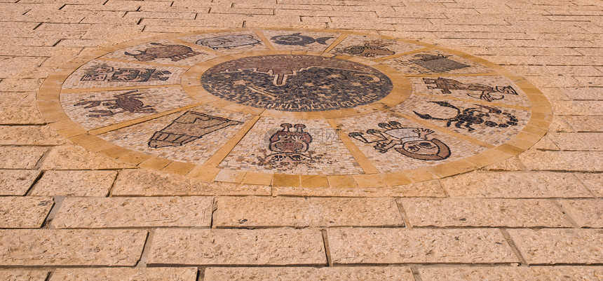 佐迪亚克标志区 贾法老城 以色列图片