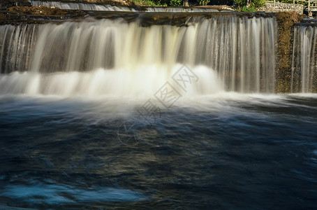 索布尔瀑布省立公园自然高清图片